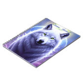 Majestätisches Wolf-Traumtagebuch Notizblock (Linke Seite)