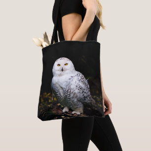 Majestätliche Winter-Schneeeule Tasche