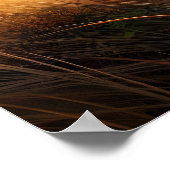 Majestic Aardvark in Serene Field Poster (Ecke)