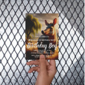 Majestic Aardvark in Serene Field Postkarte