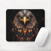 Majestic Adler Key Ring Mousepad (Mit Mouse)