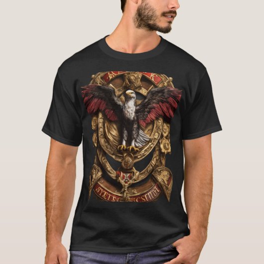 Majestic Adler T-Shirt (Vorderseite)