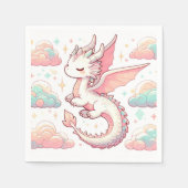 Majestic Adorable Dragon Baby Dusche Serviette (Vorderseite)