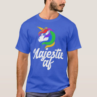 Majestic AF magische Einhornbäume T-Shirt