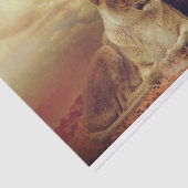 Majestic African Lion and Lions Seidenpapier (Ausschnitt)