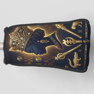 Majestic African queen portrait  Golf Headcover