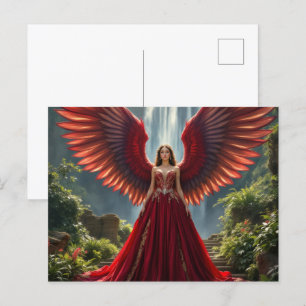 Majestic Angel Fine Art Postkarten - Vibranno Fant