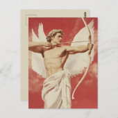 Majestic Angelic Archer - Ein Symbol für Liebe und Postkarte (Vorne/Hinten)