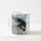 Majestic Appaloossa von Bihrle Kaffeetasse (Vorderseite Links)