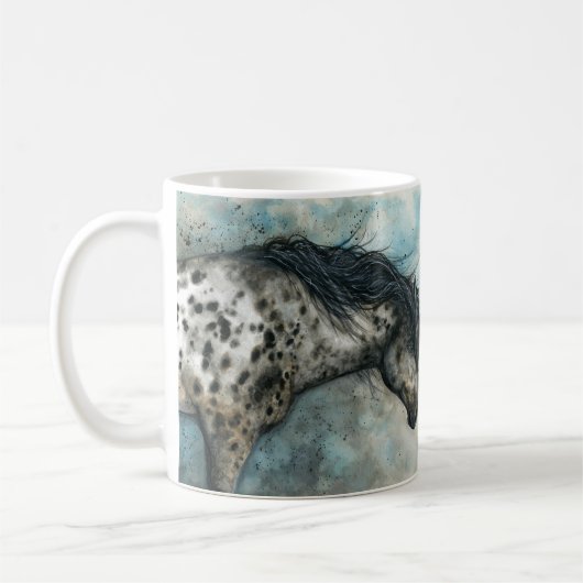 Majestic Appaloossa von Bihrle Kaffeetasse (Links)