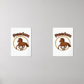 **Majestic Arabian Horse in the Golden Desert** Bilderwand Sets (Vorderseite)