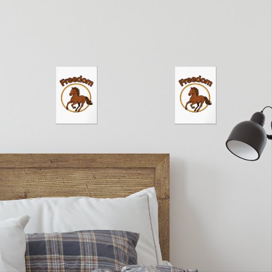 **Majestic Arabian Horse in the Golden Desert** Bilderwand Sets (Schlafzimmer)