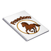 **Majestic Arabian Horse in the Golden Desert** Notizblock (Rechte Seite)