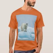 Majestic Arctic Polar Bear T - Shirt Design (Vorderseite)