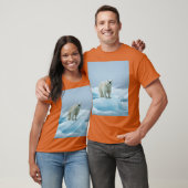 Majestic Arctic Polar Bear T - Shirt Design (Unisex)
