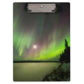 Majestic Aurora Klemmbrett (Vorderseite)