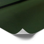 Majestic Aurora Poster (Ecke)