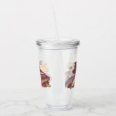 Majestic Bald Adler von Audubon mit frischem Fisch Acryltrinkbecher (Links)