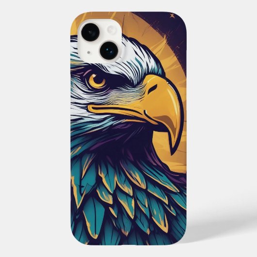 Majestic Bald Eagle Case-Mate iPhone Hülle (Rückseite)