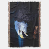 Majestic Bald Eagle Decke (Vorderseite Vertikal)