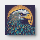 Majestic Bald Eagle Fotoplatte (Vorderseite)