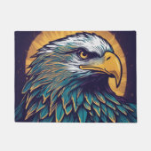 Majestic Bald Eagle Fußmatte (Vorderseite)