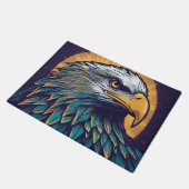 Majestic Bald Eagle Fußmatte (Schrägansicht)