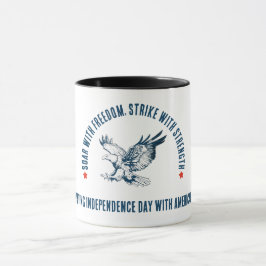 Majestic Bald Eagle - Geschenk für den 4. Juli Tasse