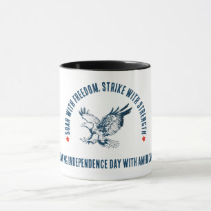 Majestic Bald Eagle - Geschenk für den 4. Juli Tasse