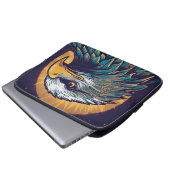 Majestic Bald Eagle Laptopschutzhülle (Vorne Knopf)