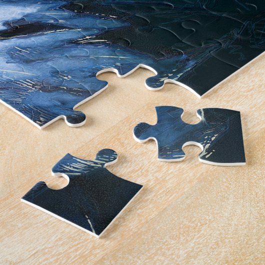 Majestic Bald Eagle Painting Oversified Pieces Jig Puzzle (Seite)