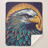 Majestic Bald Eagle Sherpadecke (Vorderseite)