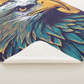 Majestic Bald Eagle Sherpadecke (3/4)