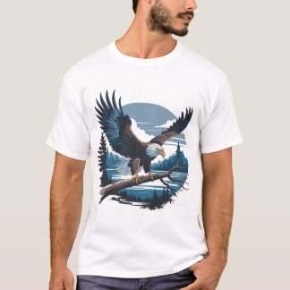 Majestic Bald Eagle T-Shirt