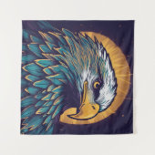 Majestic Bald Eagle Wandteppich (Vorderseite (Horizontal))