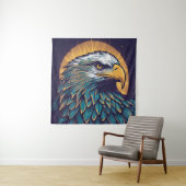Majestic Bald Eagle Wandteppich (Beispiel)