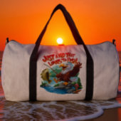 Majestic Bald Eagle With Fresh Fish on Rocky Perch Duffle Bag