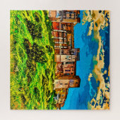 Majestic Bamburgh Castle Puzzle (Horizontal)
