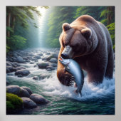 Majestic Bear Catch Poster (Vorne)
