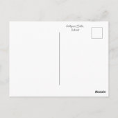 Majestic Beauty Island Postkarte (Rückseite)