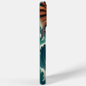 Majestic Begegnung: Adler und Fisch Case-Mate iPhone Hülle (Rückseite / Rechts)