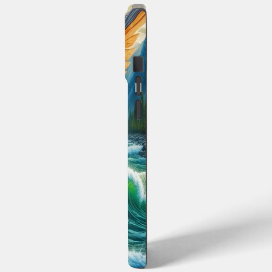 Majestic Begegnung Case-Mate iPhone Hülle (Rückseite / Links)