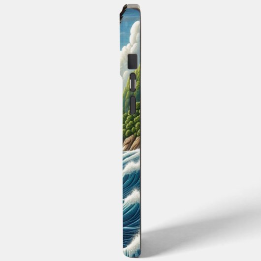 Majestic Begegnung Case-Mate iPhone Hülle (Rückseite / Links)