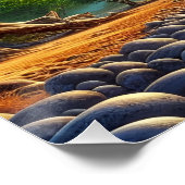 Majestic Begegnung in einem farbenfrohen Tal - Ele Poster (Ecke)