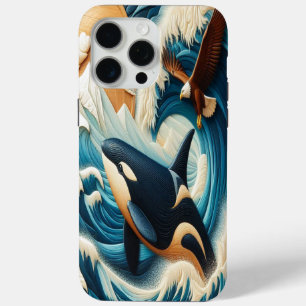 Majestic Begegnung: Orca und Eagle Case-Mate iPhone Hülle