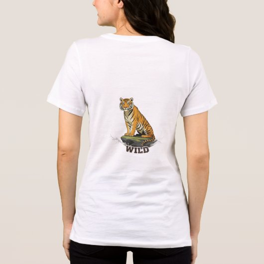Majestic Bengal Tiger Tee (Rückseite)