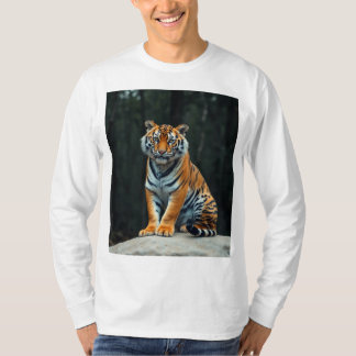 "Majestic Bengalisch Tiger Sweatshirt: Forest Eleg T-Shirt