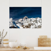 Majestic Berg Triglav, Slowenien Poster (Küche)