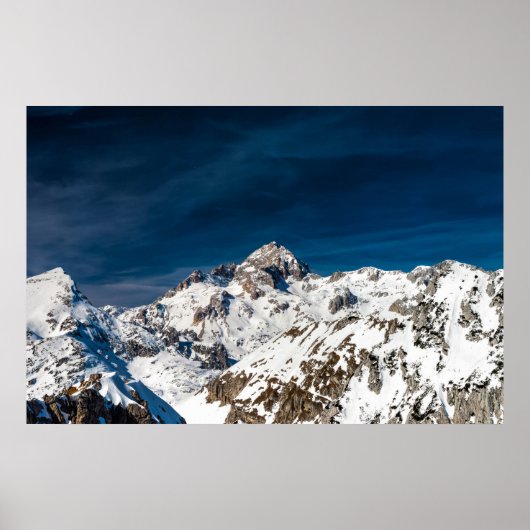 Majestic Berg Triglav, Slowenien Poster (Vorne)