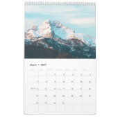 Majestic Berglandschaft Foto Kalender (Mär 2027)